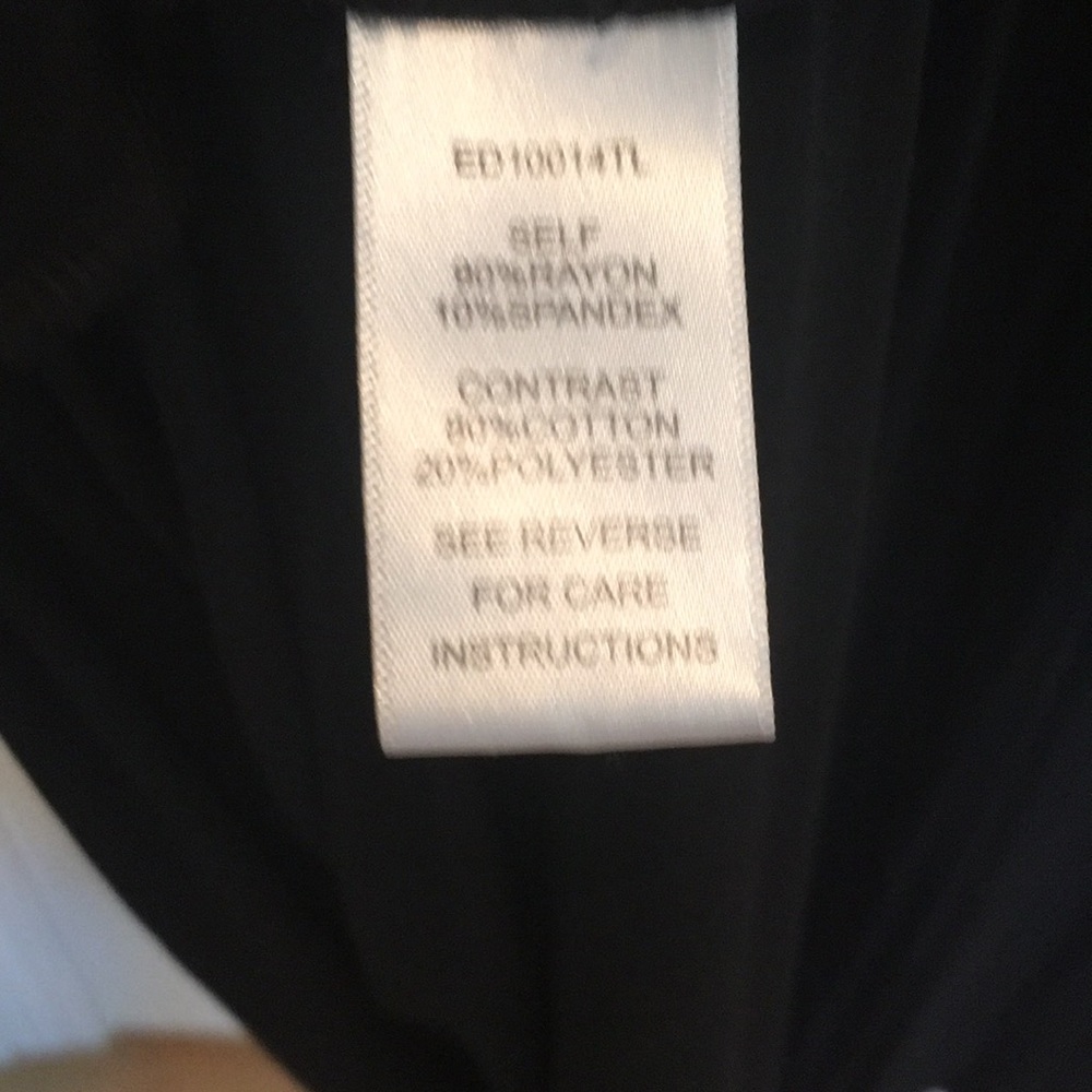 en creme black & white maxi dress. NWOT - Picture 5 of 5